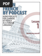 Learn French by Podcast [01]