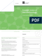 Foresight Review of Nanotechnology