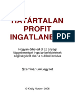 Határtalan Profit Ingatlanból Könyv