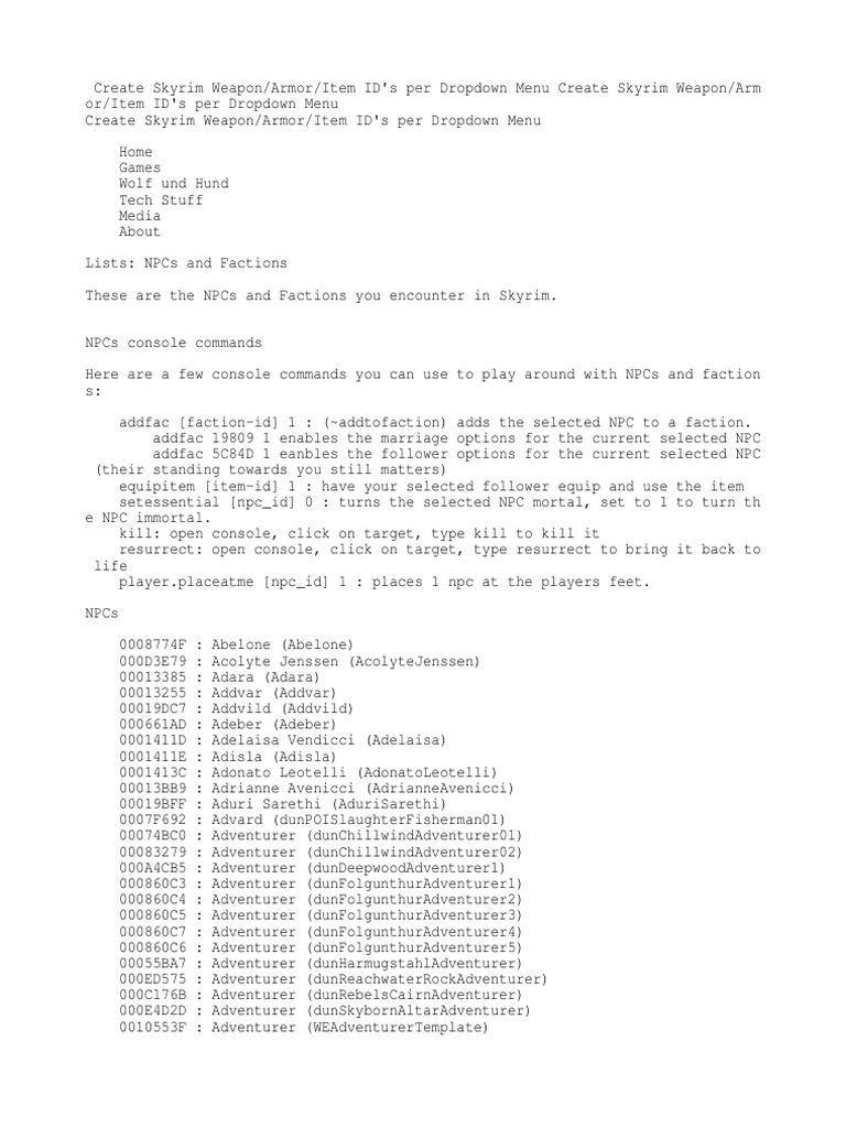 Npcs Pdf