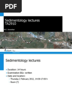 TA2910 01 - Introduction To Sedimentology