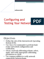 Ready - Configuring and Testing Your Network