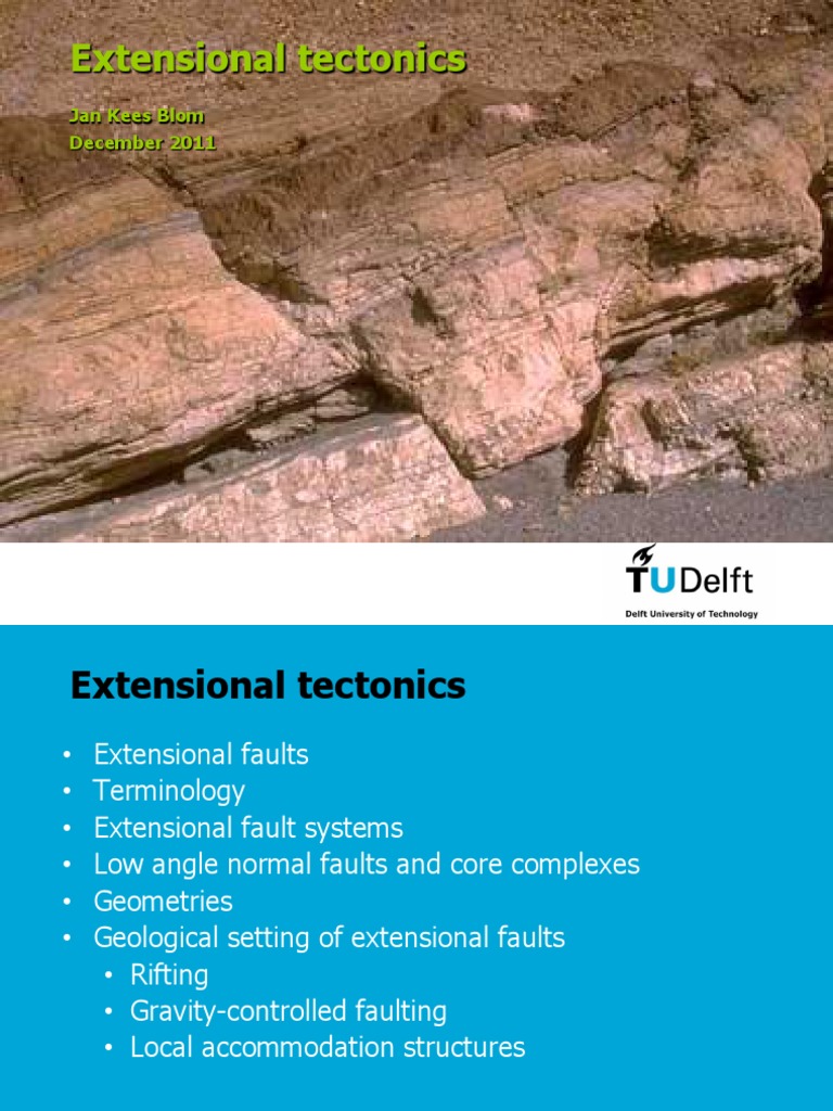 Extension | PDF | Rift | Fault (Geology)