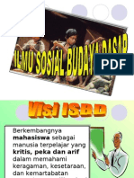 Konsep Ilmu Sosial Dan Budaya Dasar