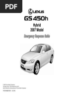 gs450h Lexus Emergency Guide PDF