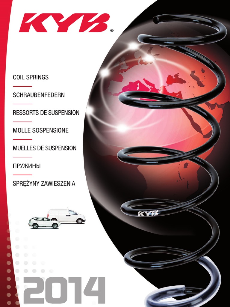 KYB 2014 Coil Springs Catalogue PDF