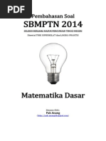 Download Pembahasan Soal SBMPTN 2Pembahasan Soal SBMPTN 2014 Matematika Dasar kode 652014 Matematika Dasar Kode 652 by Hanif Jalu SN243320948 doc pdf