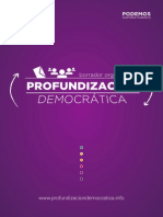 Borrador - Profundizacion Democratica PDF