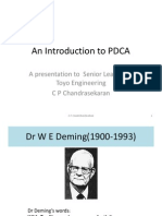 An Introduction to PDCA