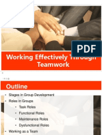 Working Effectively Through Teamwork
