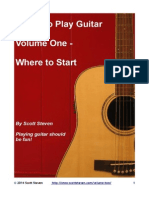 Learn To Play Guitar - Volume 1