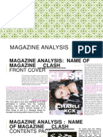 Magazine Analysis on Pp