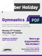 October Holiday: Gymnastics