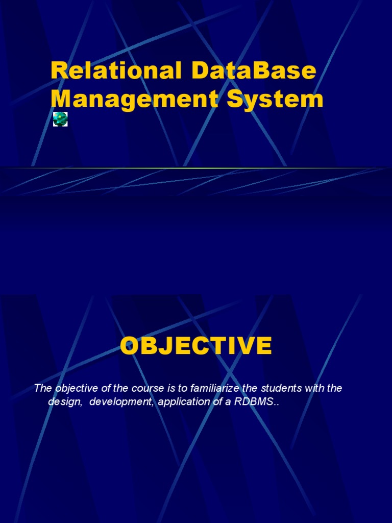 what is non relational database management system