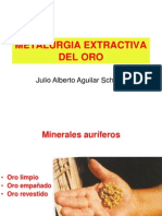 Metalurgia Extractiva Del Oro PDF