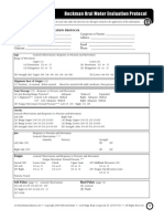 Beckman Oral Motor Evaluation Protocol PDF