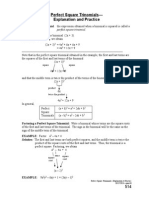 514-2005-Perfect Square Trinomials - Explanation Practice