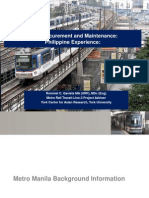 2014 Singapore Paper public and private procurement of maintenance service providers in operation for LRT Systems