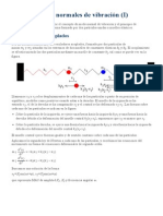 Modos Normales de Vibracion I