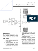 Configuring The Internal and External Oscillators: Application Note 02