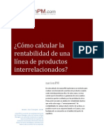 Rentabilidad de Productos Interrelacionados PDF