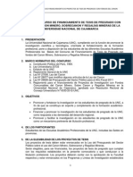 Bases Concurso Tesis Pre Grado Canon Minero 2012 PDF