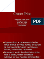 Genero lírico.ppt