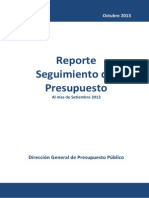 Reporte Presupuesto 092013 PDF