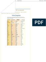 Verbos Irregulares PDF