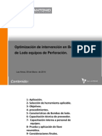 Optimización Intervención de Bombas de Lodo SAI PDF