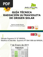 Protocolo Ruv Achs | PDF | Ultravioleta | Seguro