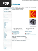 Download Kodak V600 LCD Projector by ubbor SN2433637 doc pdf
