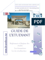 GUIDE DE L-ETUDIANT - FSTFès PDF