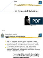 HRM & Industrial Relations