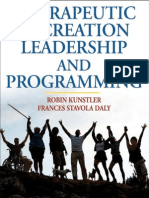 Therapeutic Recreation Leadership and Prog - Robin