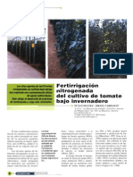 Fertirrigacion Nitrogenada Tomate PDF