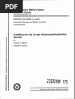 Guidelines for Design of Advanced Double Hull Vessels