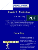 Chapter 5 - Controlling: Dr. C. M. Chang