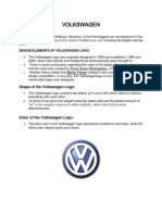 Volkswagen: Shape of The Volkswagen Logo