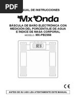 Bascula MX Onda PDF