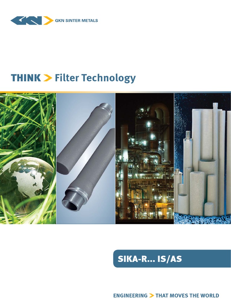 GKN Filter Technology Sika-R Is As en | PDF