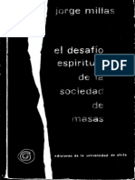 Millas, Jorge-El Desafio Espiritual de La Sociedad de Masas PDF