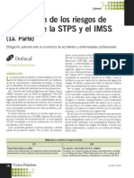 Notificación de Riesgos de Trabajo Ante El IMSS y STPS PDF