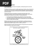 The Planetary Gearbox: Fig. 1: Planetary Gears Are Similar To Manual Transmission Gears, But Are Composed of Three Parts