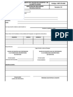Formato de Salida de Equipos de La Institucion PDF