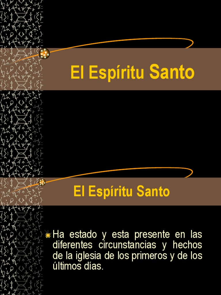 004 El Espiritu Santo | PDF | espíritu Santo | Evangelios