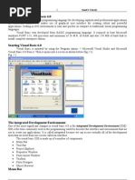 Visual Basic 6.0 Notes short