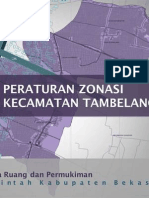 Ringkasan Eksekutif Peraturan Zonasi Kecamatan Tambelang 2011-2031