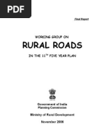 Rural Roads: Working Group On