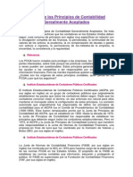 Origen de Los Principios de Contabilidad Gerealmente Aceptados